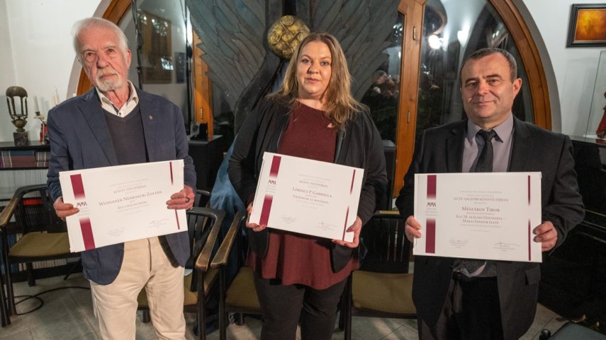 Átadták a Magyar Művészeti Akadémia Irodalmi Tagozatának díjait – Lőrincz P. Gabriella